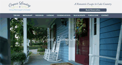 Desktop Screenshot of cooperslandinginn.net